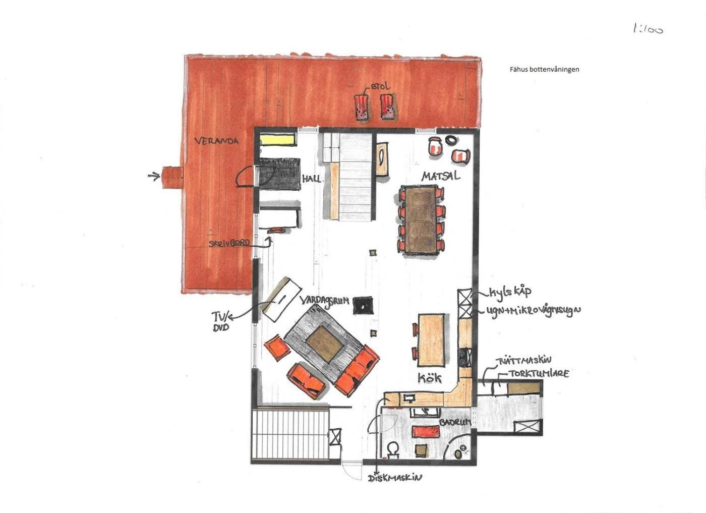 Naesets Marcusgard Villa Furudal Ruang foto